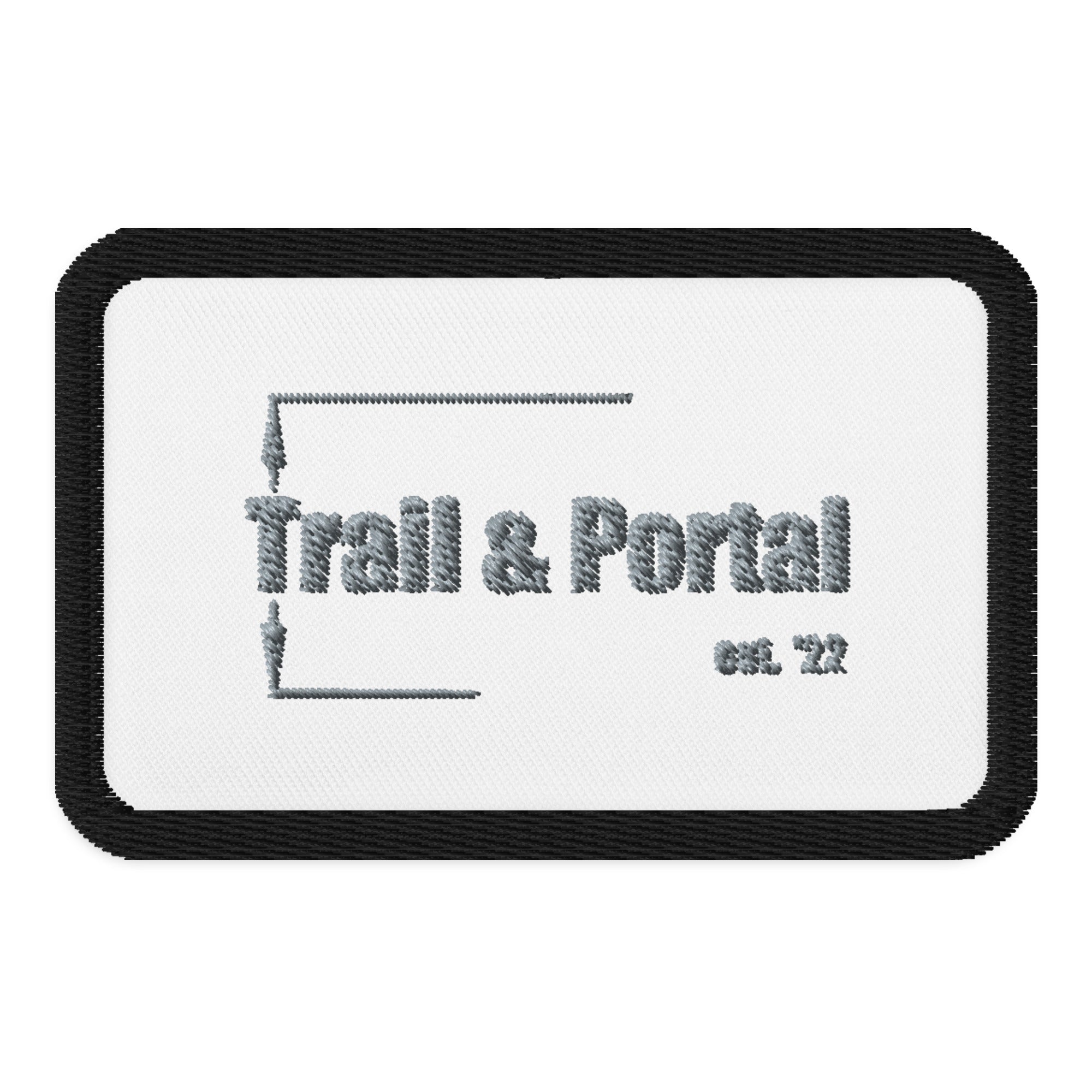 Embroidered patches – Trail And Portal